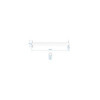 Axe pour roue jockey double 48 mm 341508