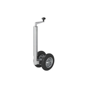 Roue jockey double 48 mm