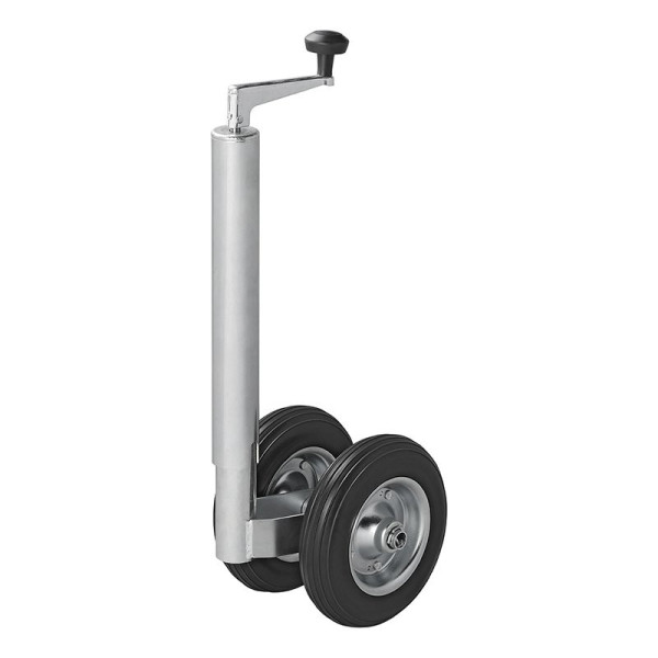 Roue jockey double 48 mm