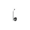 Roue jockey 48 mm jante plastique avec pneu caoutchouc 220 x 70 mm