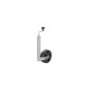 Roue jockey 48 mm jante plastique avec pneu caoutchouc 220 x 70 mm