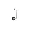 Roue jockey 48 mm jante plastique avec pneu caoutchouc 220 x 70 mm