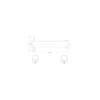 Axe pour roue jockey 48 mm 341509