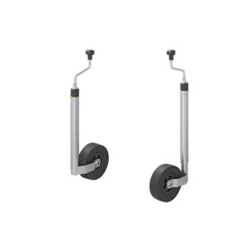 Roue jockey 48 mm avec indicateur de poids