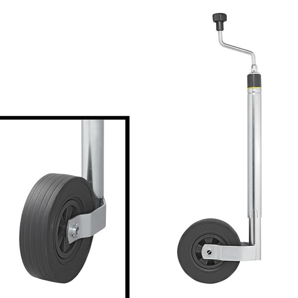 Roue jockey 48 mm avec indicateur de poids