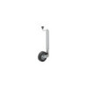 Roue jockey 60 mm jante métal avec pneu caoutchouc 220 x 65 mm