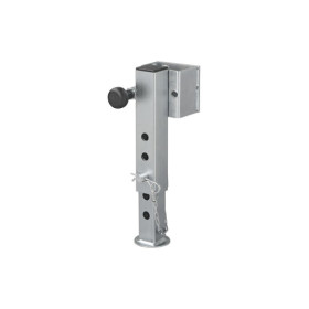 Pied de support de remorque 60x60 mm pivotant TL60 D85 SW19 345-445 mm 1300 kg