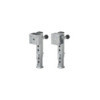 Pied de support de remorque 60x60 mm pivotant TL60 D85 SW19 345-445 mm 1300 kg