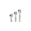 Pied de support de remorque 60x60 mm pivotant TL60 D85 SW19 345-445 mm 1300 kg