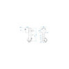 Pied de support de remorque 60x60 mm pivotant TL60 D85 SW19 345-445 mm 1300 kg