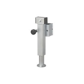 Pied de support de remorque 60x60 mm pivotant SF60 D42 SW19 410-655 mm 1300kg