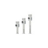 Pied de support de remorque 60x60 mm pivotant SF60 D42 SW19 410-655 mm 1300kg
