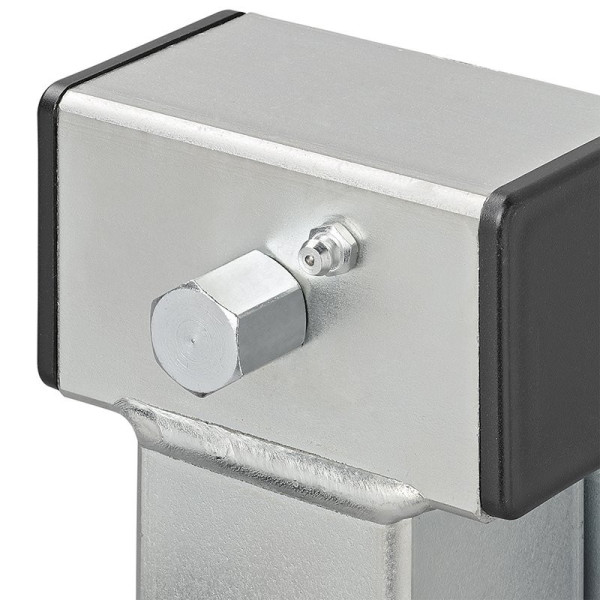 Pied de support de remorque 60x60 mm pivotant SF60 D42 SW19 410-655 mm 1300kg