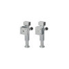 Pied de support de remorque 60x60 mm pivotant SF60 D85 SW19 360-595 mm 1350 kg