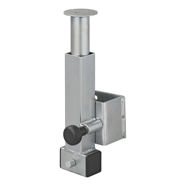 Pied de support de remorque 60x60 mm pivotant SF60 D85 SW19 360-595 mm 1350 kg
