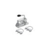 Collier 48mm pour roue jockey + Etrier de fixation en 2x U 60/70mm