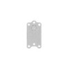 Collier 48mm en fonte avec poignée escamotable pour roue jockey