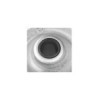 Roulette roue jockey jante métal avec pneu caoutchouc 200x60mm
