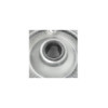 Roulette roue jockey jante métal avec pneu caoutchouc 220 x 65 mm 300 kg