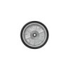 Roulette roue jockey jante métal grande avec pneu caoutchouc 220 x 65 mm 500 kg