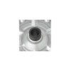 Roulette roue jockey jante métal grande avec pneu caoutchouc 220 x 65 mm 500 kg