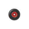 Roulette roue jockey jante plastique avec pneu PU 260x85mm