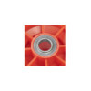 Roulette roue jockey jante plastique avec pneu PU 260x85mm