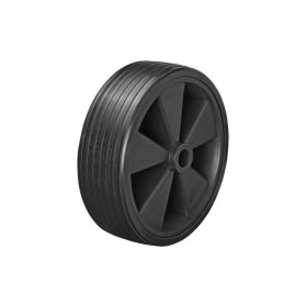 Roulette roue jockey jante plastique avec pneu caoutchouc 220x70mm