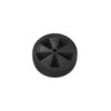 Roulette roue jockey jante plastique avec pneu caoutchouc 220x70mm
