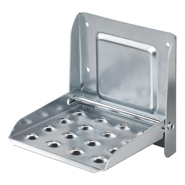 Marche pied repliable pour remorque195 x 170 mm