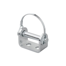 Support de charnière de hayon 71 mm / Ø12 mm avec goupille et clip de sécurité