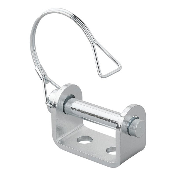 Support de charnière de hayon 71 mm / Diam.12 mm avec goupille et clip de sécurité