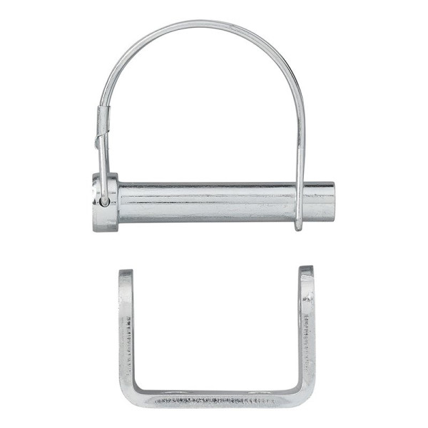 Support de charnière de hayon 71 mm / Diam.12 mm avec goupille et clip de sécurité