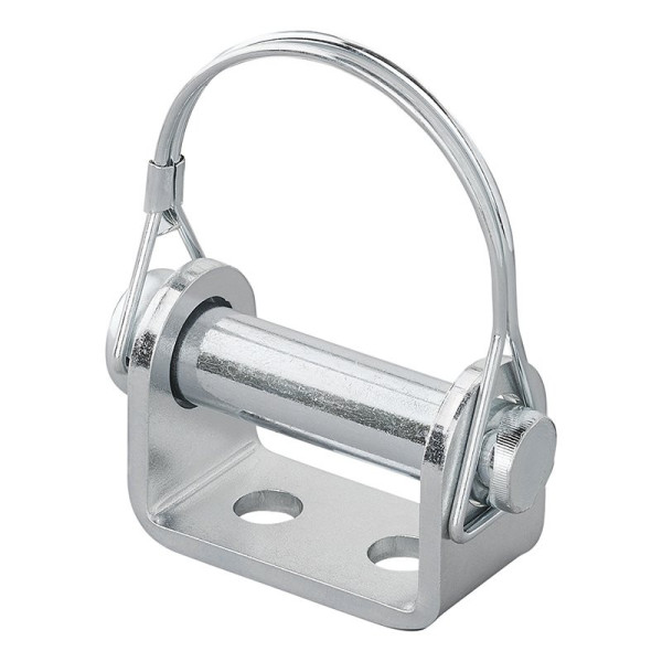 Support de charnière de hayon 71 mm / Ø16 mm avec goupille et clip de sécurité