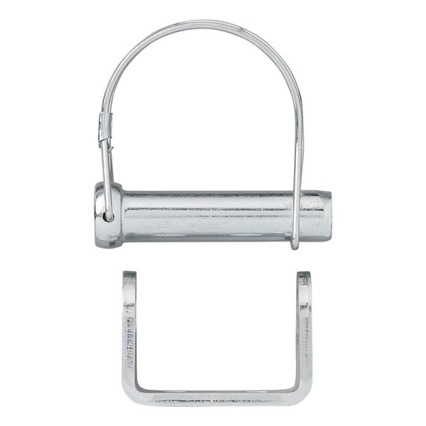 Support de charnière de hayon 71 mm / Diam.16 mm avec goupille et clip de sécurité