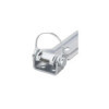 Support de charnière de hayon 71 mm / Diam.16 mm avec goupille et clip de sécurité