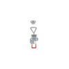 Fermeture ajustable 160-180mm incl. gache