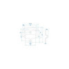 Anneau d'arrimage en 2 parties 42 x 36 mm
