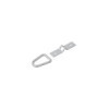 Anneau d'arrimage en 2 parties 72 x 16 mm