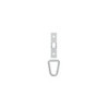Anneau d'arrimage en 2 parties 72 x 16 mm