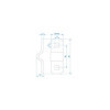 Support pour anneau D 10mm
