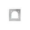 Contre plaque pour anneau d'arrimage seule 142x132mm