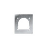 Contre plaque pour anneau d'arrimage seule 142x132mm