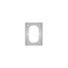 Contre plaque pour anneau d'arrimage double