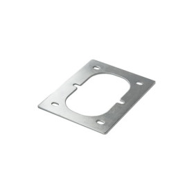 Contre plaque pour anneau d'arrimage double
