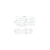 Pion d'ancrage double