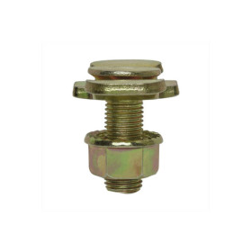 Pion d'ancrage double avec boulon 3/8"