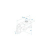 Pion d'ancrage double avec filetage