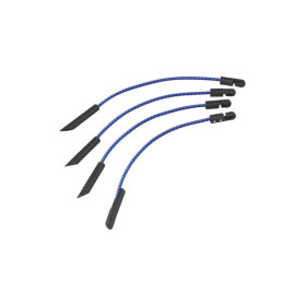 Tendeur de bâche bleu 280mm - jeu de 4 pièces
