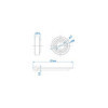 Roulement conique 30203 17x40x13,2